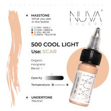 Nuva Colors - Scar - 500 Cool Light - 15ml (Reach Compliant) - 2