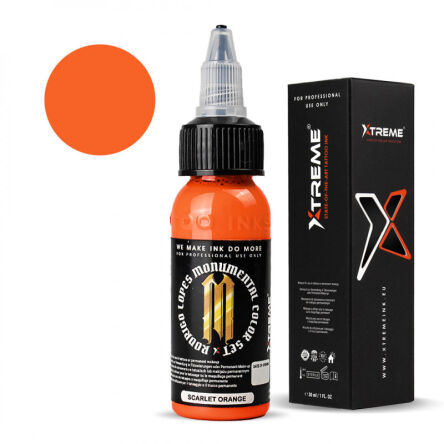 XTreme Ink - RODRIGO LOPES - Scarlet Orange - 30ml (Reach Compliant)