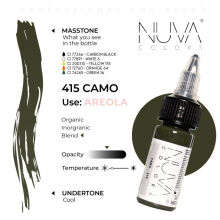 Nuva Colors - Areola - 415 Camo - 15ml (Reach Compliant) - 2