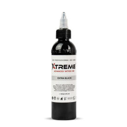 Xtreme Ink - farba do tatuażu - Extra Black - 120ML