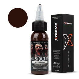 Xtreme Ink - farba do tatuażu - Deep Brown - 30ML