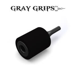 35mm Adjustable Memory Foam Cartridge Grip BLACK Stem 1szt