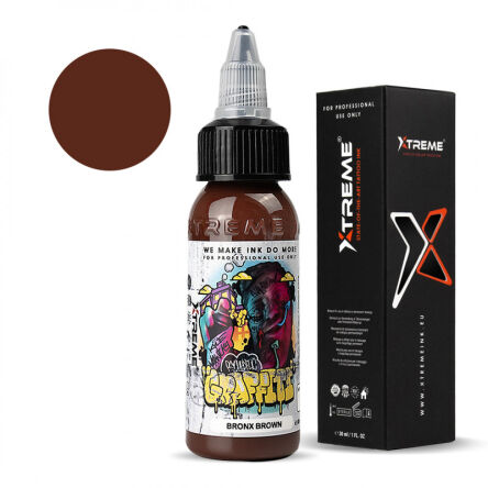 XTreme Ink - KYLE WARWICK - Bronx Brown - 30ml (Reach Compliant)