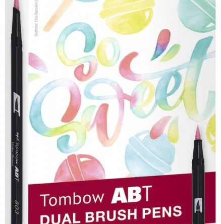 TOMBOW - zestaw flamastrów CANDY colours (6szt)