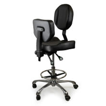 CHEST - taboret obrotowy z podparciem na klatkę - 2