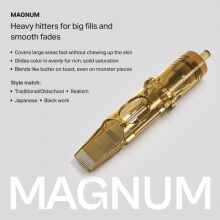 KWADRON Cartridge System - 5 SEMMT - Soft Edge Magnum - Medium Taper 0.35mm - 5