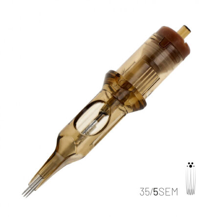 KWADRON Cartridge System - 5 SEMMT - Soft Edge Magnum - Medium Taper 0.35mm