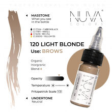 Nuva Colors - 120 Light Blonde - 15ml (Reach Compliant) - 2