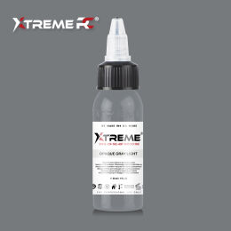 Xtreme Ink - farba do tatuażu - Opaque Gray Light - 30ML