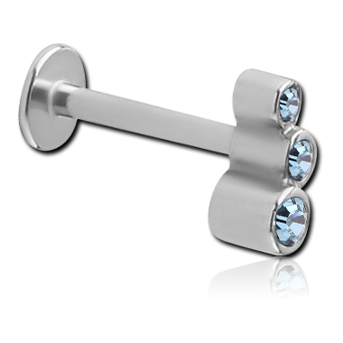 LABRET Z 3 KRYSZTALKAMI