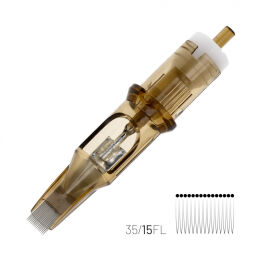 KWADRON Cartridge System SUBLIME - 15 FL - Flat 0.35mm