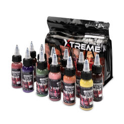 Xtreme Ink - farba do tatuażu - Marko Tattoo Color Portrait SET - 12X30ML