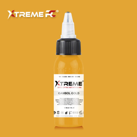 Xtreme Ink - farba do tatuażu - Gambol Gold - 30ML