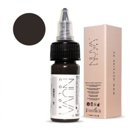 Nuva Colors - 50 Ebony - 15ml (Reach Compliant)