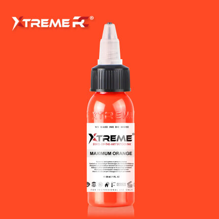 Xtreme Ink - farba do tatuażu - Maximum Orange - 30ML