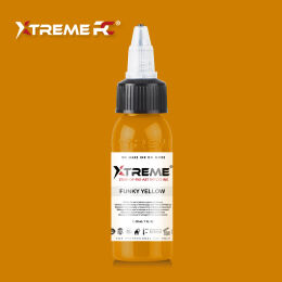 Xtreme Ink - farba do tatuażu - Funky Yellow - 30ML