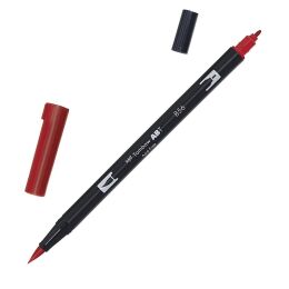 TOMBOW - flamaster dwustronny CHINESE RED