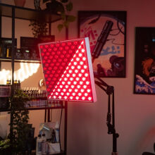 Lampa na podczerwień z dużym panelem - 11