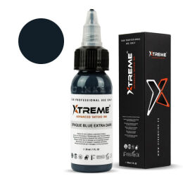 Xtreme Ink - farba do tatuażu - Opaque Blue Extra Dark - 30ML