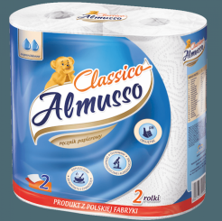 CLASSICO 2-слойные бумажные полотенца с 2 рулонами