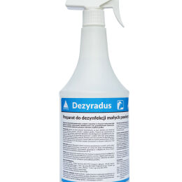 Preparat do dezynfekcji trudno dostępnych powierzchni i sprzętu medycznego DEZYRADUS 1L