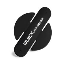 QUICK Silikonowy uchwyt na maszynkę do tatuażu Czarny - 2