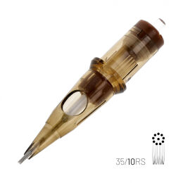 KWADRON Cartridge System - 10 RS - Round Shader 0.35mm