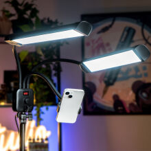 Lampa Double-Light na statywie - podwójna z regulacją temperatury i mocy - 12