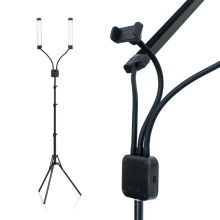 Lampa Double-Light na statywie - podwójna z regulacją temperatury i mocy - 2