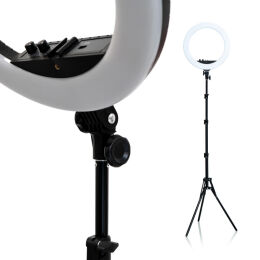 Lampa RING440+statyw - śr.44cm