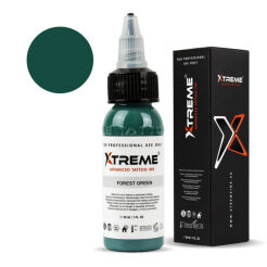Xtreme Ink - farba do tatuażu - Forest Green - 30ML