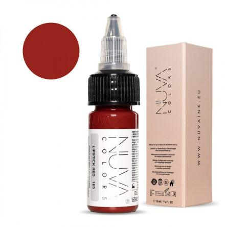 Nuva Colors - 180 Lipstick Red - 15ml (Reach Compliant)