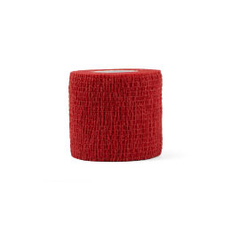 Taśma do owijania rur Grip Cover Tape - 4,5cm x 5m - 12szt - Czerwona