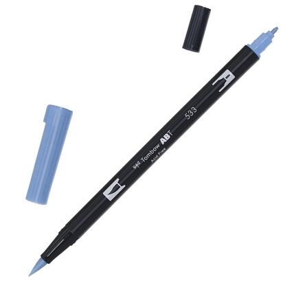 TOMBOW - flamaster dwustronny PEACOCK BLUE