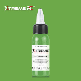 Xtreme Ink - farba do tatuażu - Neon Green - 30ML