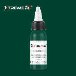 Xtreme Ink - farba do tatuażu - Pure Green - 30ML