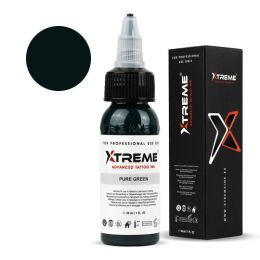 Xtreme Ink - farba do tatuażu - Pure Green - 30ML