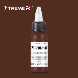 Xtreme Ink - farba do tatuażu - Antler Brown - 30ML