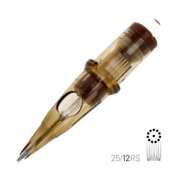 KWADRON Cartridge System - 12 RS - Round Shader 0.25 mm