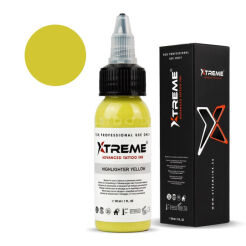 Xtreme Ink - farba do tatuażu - HightLighter Yellow - 30ML