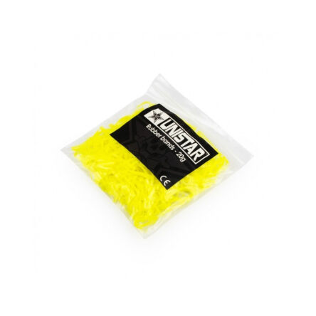 Gumki przytrzymujące drut Żółte  UNISTAR /100 szt./ 20 g