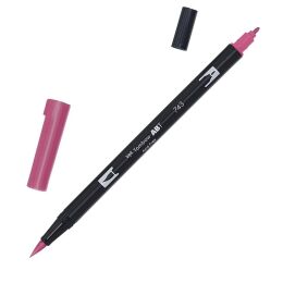 TOMBOW - flamaster dwustronny HOT PINK