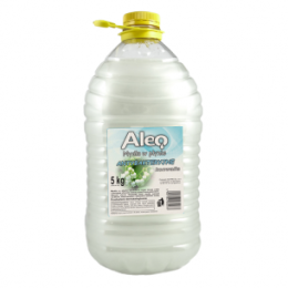 Antibacterial liquid soap ALEO PET - 5L Lily of the valley