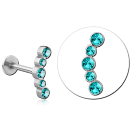 LABRET Z 5 KRYSZTALKAMI