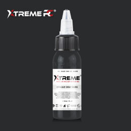 Xtreme Ink - farba do tatuażu - Opaque Gray Dark - 30ML