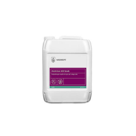 Mydło antybakteryjne MEDISEPT Mediclean 420 Scrub 5 L