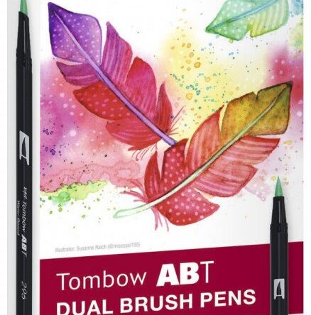 TOMBOW - zestaw flamastrów DERMATOLOGICALLY colours (6szt)