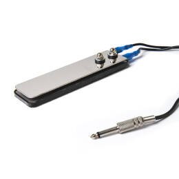 Kabel silikonowy transparentny clipcord + stopka zestaw