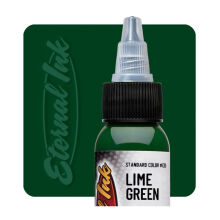 Eternal Ink Lime Green 30 ml - farba do ćwiczeń - 2