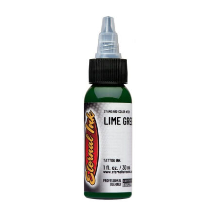 Eternal Ink Lime Green 30 ml - farba do ćwiczeń